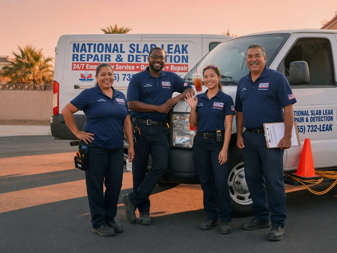 Slab Leak Detection company in Hornbeck, LA